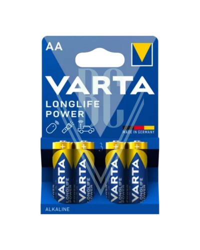 Varta Longlife Power Battery AA Mignon LR6 4906, 4 Pack