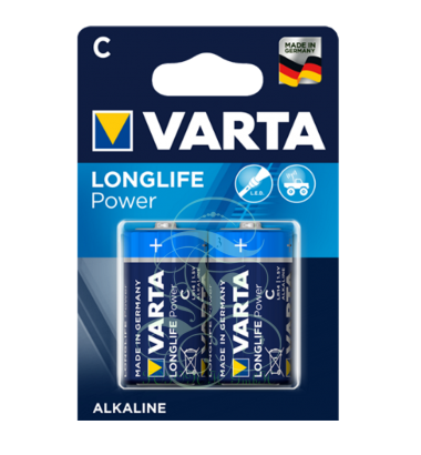 Varta Longlife Power Battery C Baby LR14 4914, 2 Pack