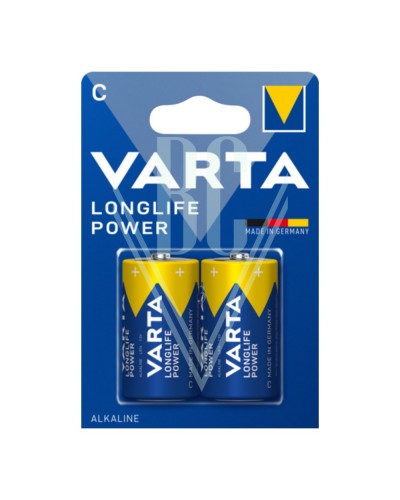 Varta Longlife Power Batterie C Baby LR14 4914, 2er Pack