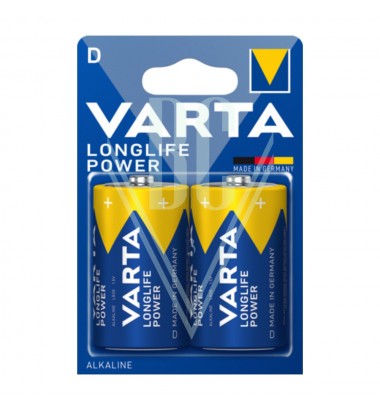 Varta Longlife Power Battery D Mono LR20 4920, 2 Pack