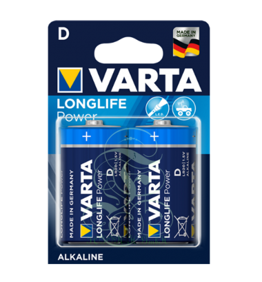 Varta Longlife Power Battery D Mono LR20 4920, 2 Pack