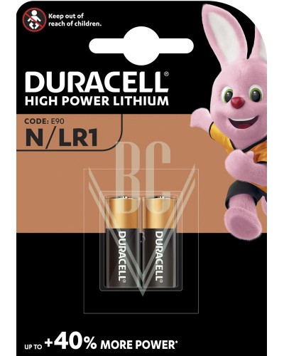 Duracell Battery N Lady LR1 MN9100 1,5V, 2 Pack