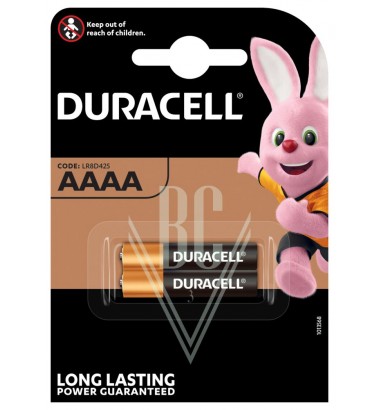 Duracell Battery AAAA Mini LR61 MX2500 1,5V, 2 Pack