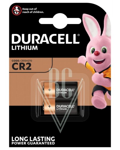 Duracell Fotobatterie CR2 CR17355 3V, 2er Pack