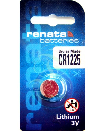Renata Coincell Battery 1225 CR1225 3V, 1 Pack