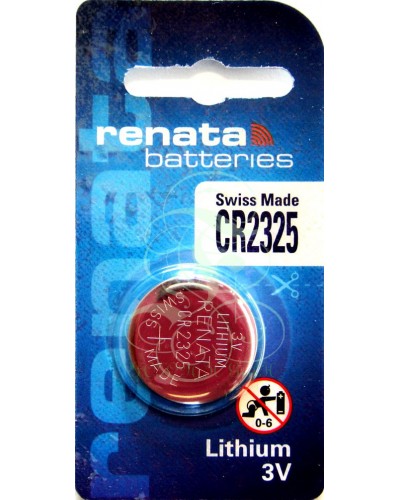 Renata Coincell Battery 2325 CR2325 3V, 1 Pack