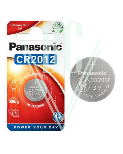 Panasonic Knopfzellenbatterie 2012 CR2012 3V, 1er Pack