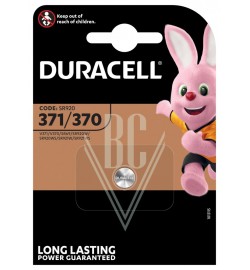 Duracell Watch Battery 371/370 SR69 SR920 SG6 LR69, 1 Pack
