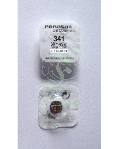 Renata Uhrenbatterie 341 SR714SW, 1er Pack