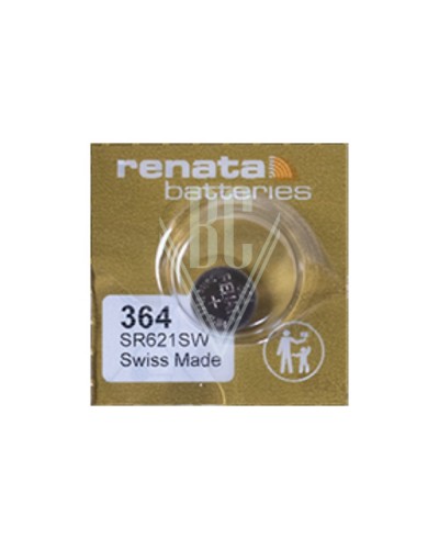 Renata Uhrenbatterie MP-E 364 SR60 SR621SW SG1 LR60, 1er Pack