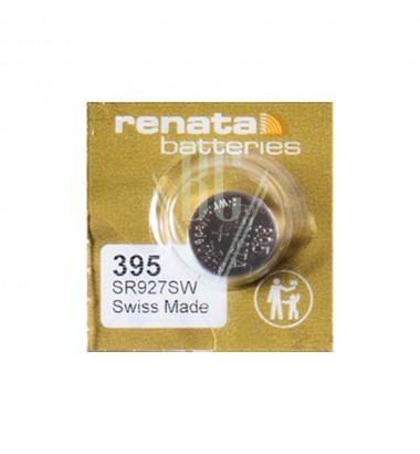 Renata Uhrenbatterie MP-E 395 SR57SW SR927SW SG7 LR57, 1er Pack