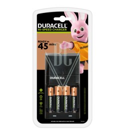 Duracell Ladegerät CEF27 45-Min, inkl. 2xAA & 2xAAA Akkus