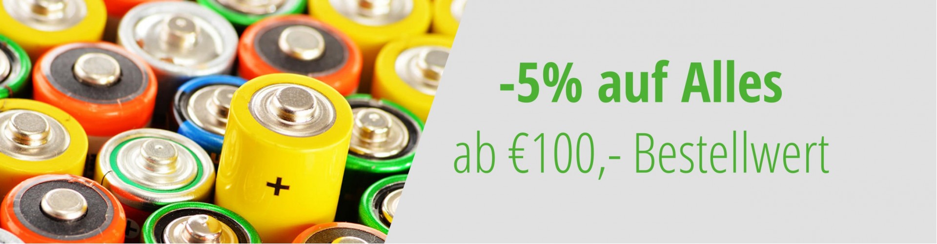 5% Rabatt